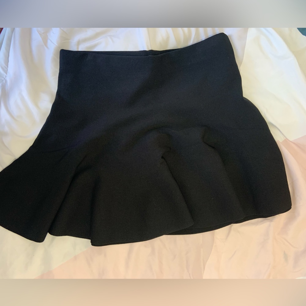 Black sweater skirt NWT